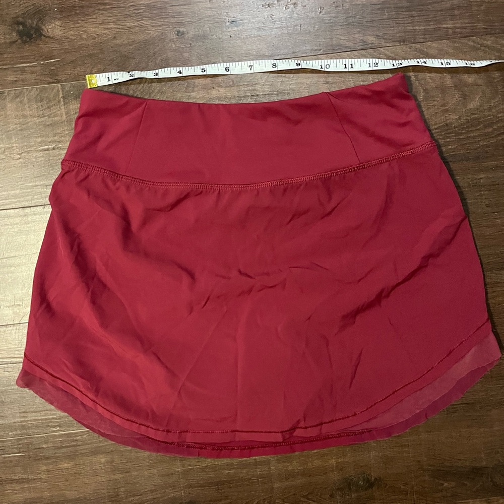 Calia Burgundy Athletic Wear Skort